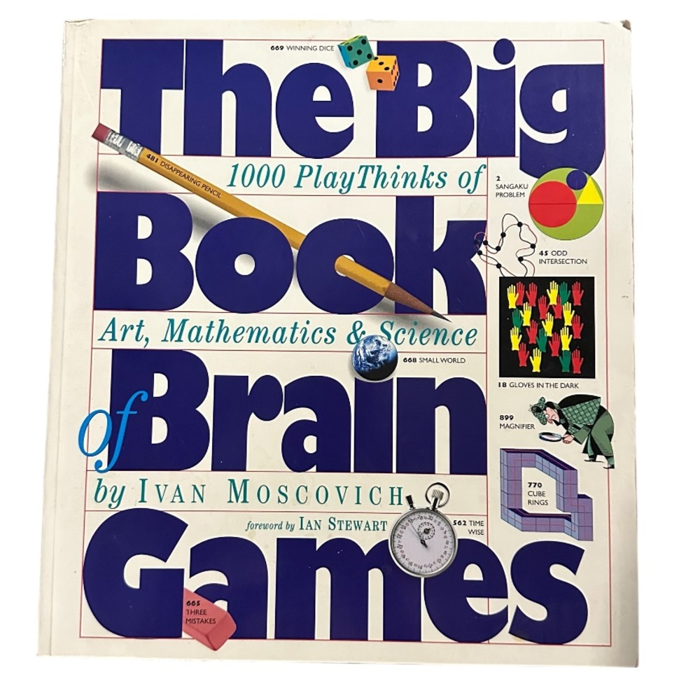The Big Book of Brain Games By Ivan Moscovich